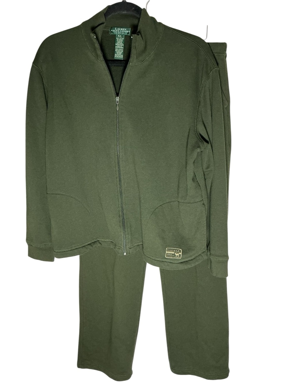 Lauren Ralph Lauren Casual Pant Set Women's size P/L 100% Cotton